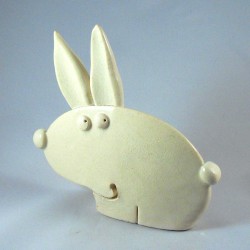 Lapin céramique Roger