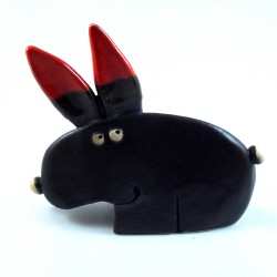 Lapin céramique Roggy