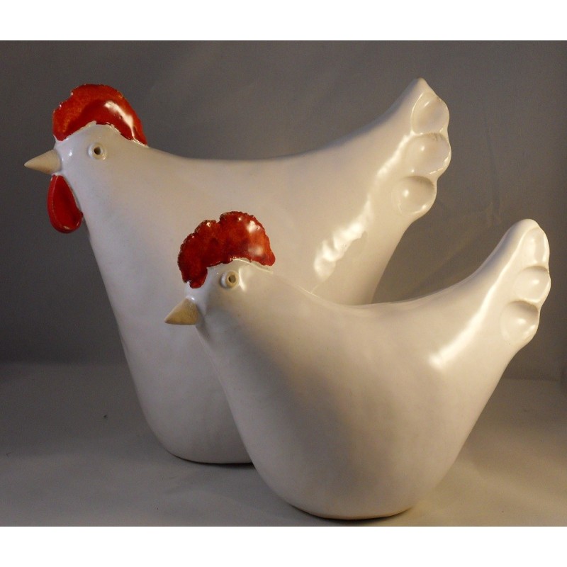 Poule céramique 12 cm –