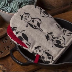 gant pince motif vaches