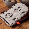 gant pince motif cochons