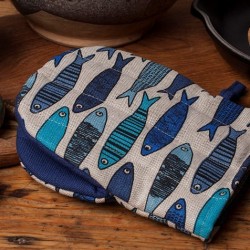 gant pince motif sardines