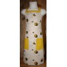 Tablier enfant lin et coton motif abeilles