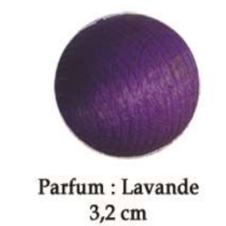 fruits et boules en bois parfumé (sac de 50)