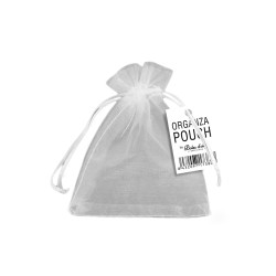 LOT DE 20 SACS EN ORGANZA POUR PIERRES D'AMBRE
