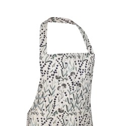 Tablier lin et coton motifs...