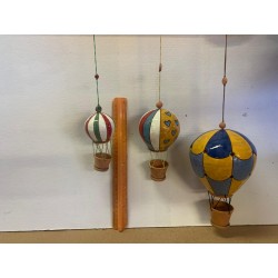 Montgolfiere en céramique...