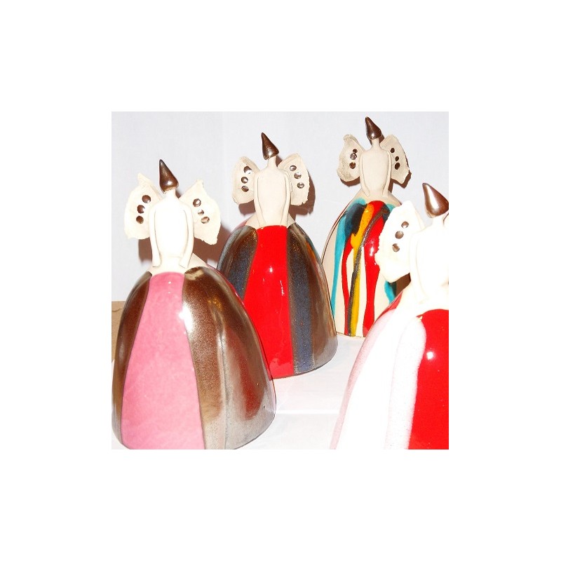 Ange céramique en robe Barbara