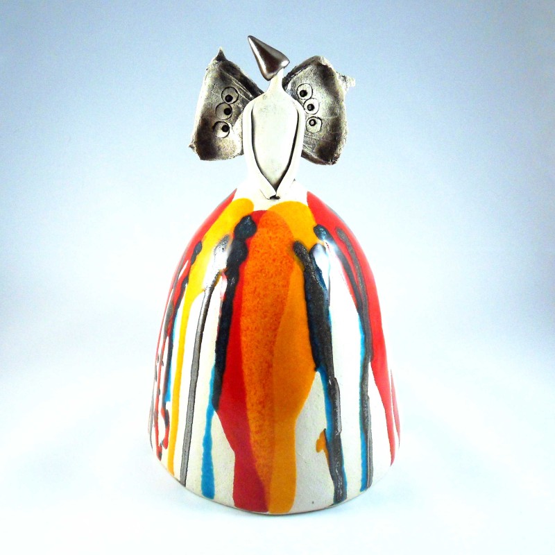 Ange céramique en robe Barbara